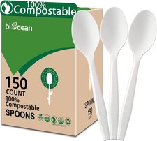 Compostable Heavy Duty Disposable Cutlery Utensils Set