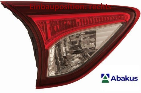 Abakus 216-1317R-AQ Heckleuchte Rechts RüCklicht Hecklicht RüCkleuchte-image