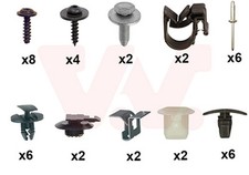 VAN WEZEL Montagesatz Stoßfänger 0952794 für CITROËN DS3 THP 110 VTi HDi SA8HP4