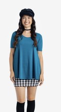 LuLaRoe Multicolor Floral Scoop Neck Short Sl...