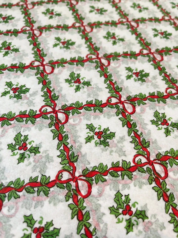 TRELLIS TIDINGS Design Tissue Paper Sheets Choose Size & Package Amount - Image 2 of 4