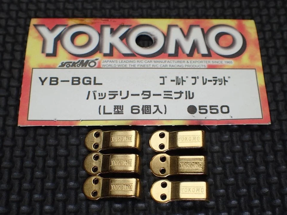 Клемма аккумулятора Yokomo (тип L, 6 штук) позолоченная - Изображение 3 из 4