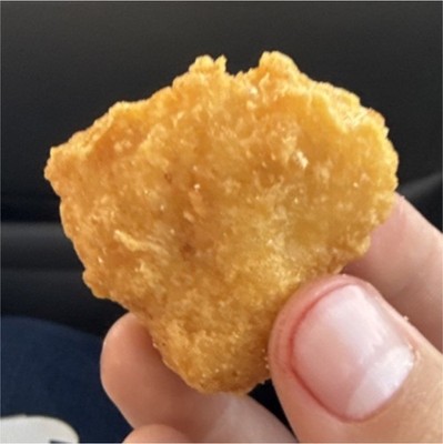 McDonald's Fast Food Chicken Nugget from McDonald's Restaurant