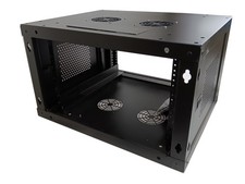 As-4030-05 - 06u Custom Stacking Cube Wall Mount Cabinet - Black RXL-ZN02-EK06