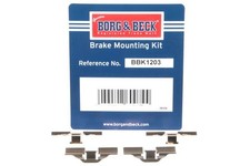 BORG & BECK BBK1203 Disc Brake Pad Accessory Kit Rear Fits Alfa Romeo Audi DS VW