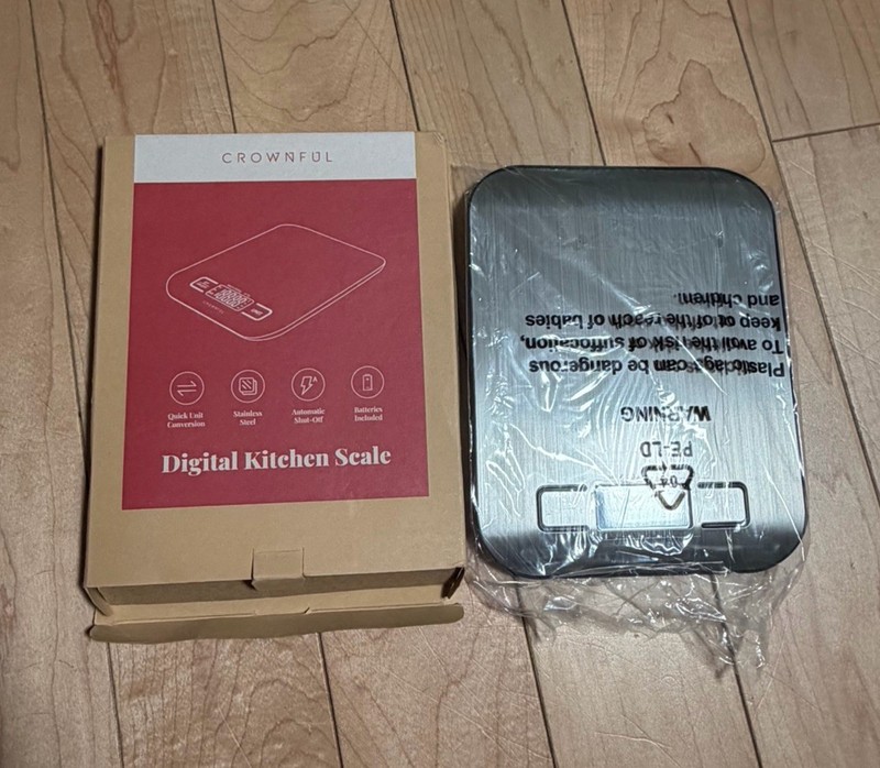 BNIB CROWNFUL Digital Kitchen Scale Brand New