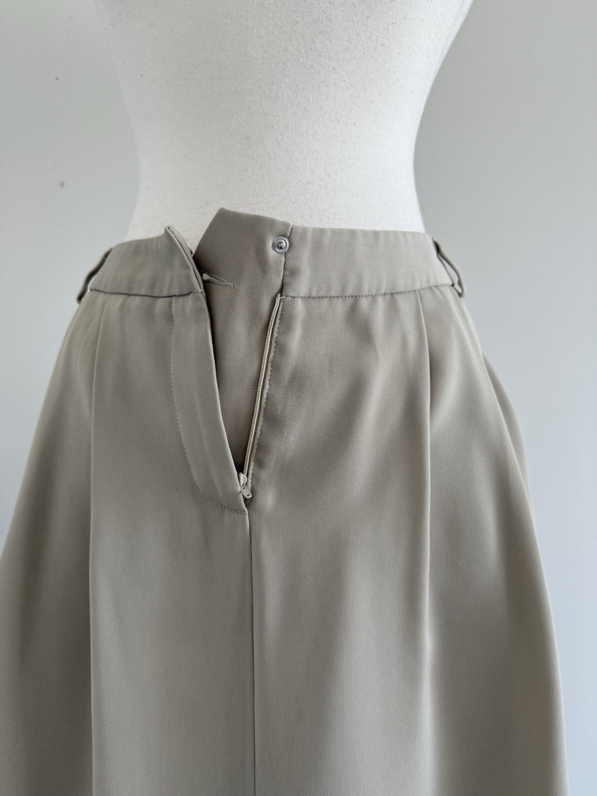 GIORGIO ARMANI POLYESTER ELASTANE PLEATED LINED P… - image 9