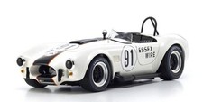 Kyosho Shelby Cobra 427 S/C Essex Wire 1:18 Diecast Model Car White Dark Blue