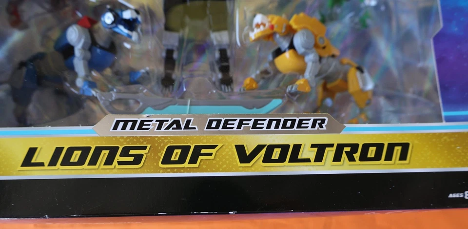 🔥 Voltron Legendary Defender • Juego Metal Defender Lions • Diecast • NUEVO Sellado Foto 3 de 4