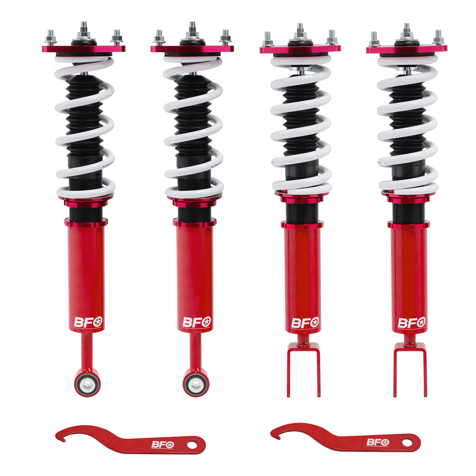 BFO Coilovers Suspension Kit for 2007-2016 Lexus LS460 RWD USF40 with Shocks Absorber