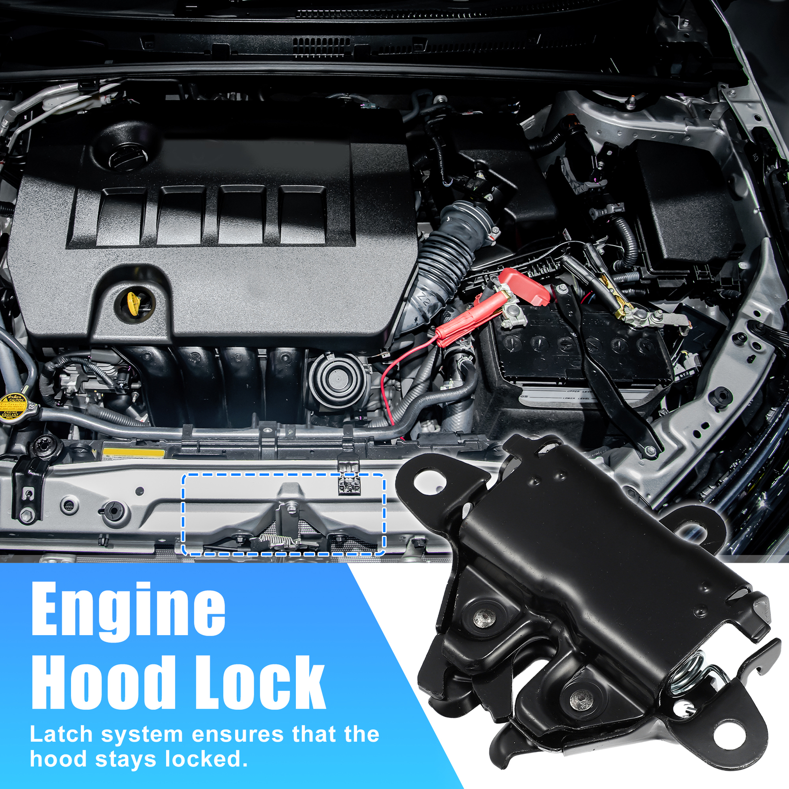 Piece of 1 Hood Latch Assembly fit for Toyota 20052011