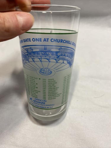 2000 Kentucky Derby Churchill Downs Mint Julep Souvenir Glass Horse Racing - Picture 3 of 5