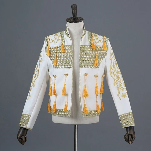 Mens Spanish Bullfighter Matador Outfit Fermin Suit Jacket Pant Cosplay Costume - Bild 39 von 40