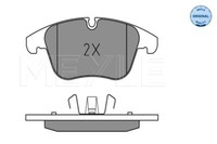 Meyle 025 240 8418 Brake Pad Set, Disc Brake For Daimler Jaguar