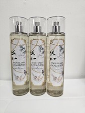 3PC Bath  Body Works Snowflakes  Cashmere Fine Fragrance Mist New 10/2023