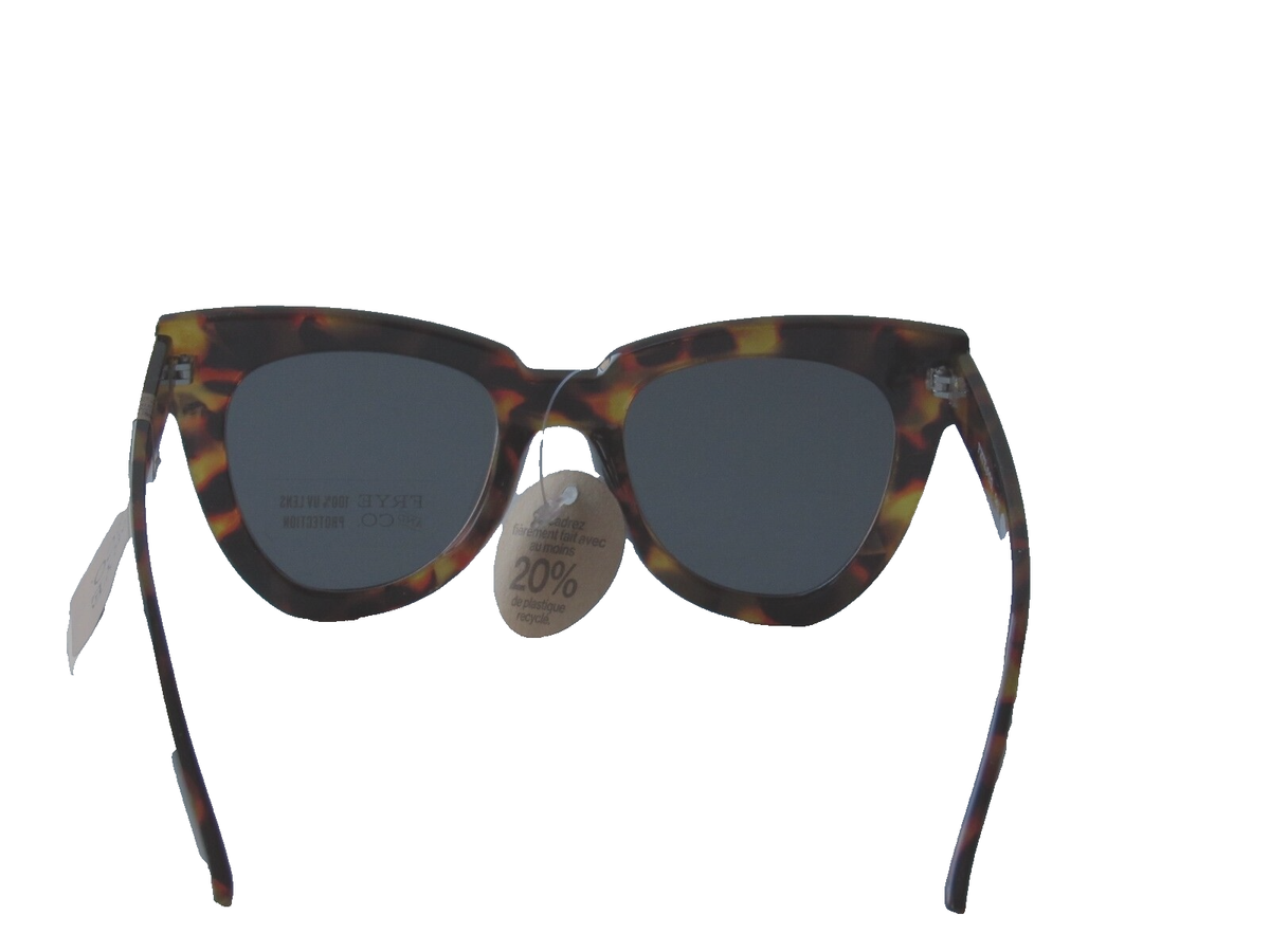Frye and Co. Tortoise Oversized Thick Frame Sunglasses 