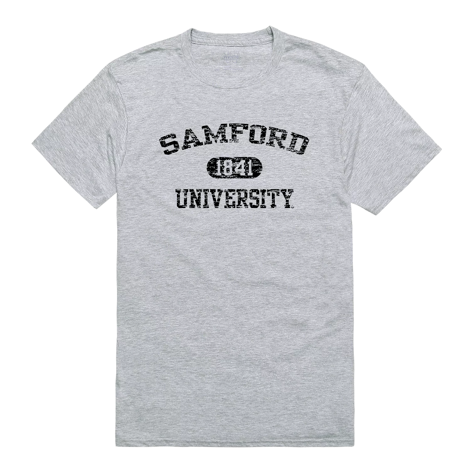 Samford Bulldogs NCAA Distressed Arch Vintage College Tee