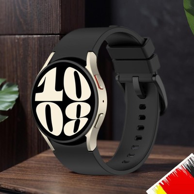 Silicone Strap Soft Silicone Band for Samsung Galaxy Watch 6/5/4/Classic/5 Pro