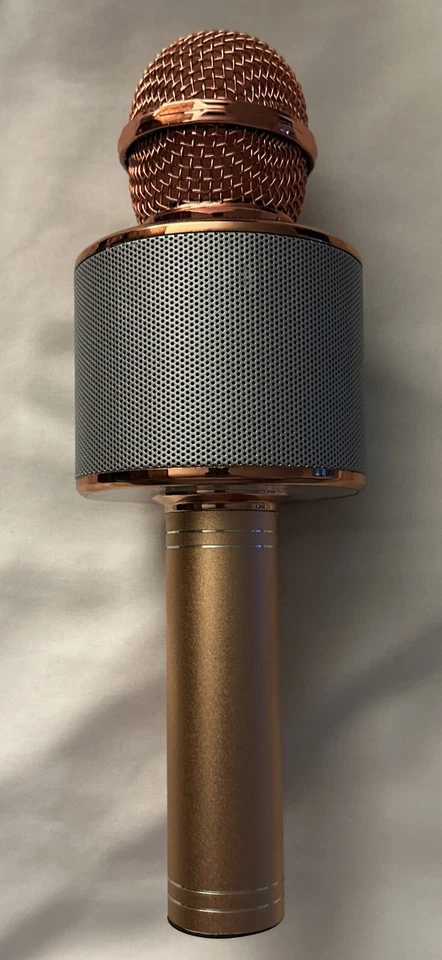 WSTER WS-878 Wireless Bluetooth Microphone Pink Color Karaoke - Image 2 of 3