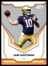 2024 SAGE HIT #1 Sam Hartman Silver Notre Dame Fighting Irish