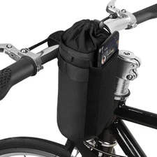 Bike Water Bottle Holder Bag Handlebar Cup Stem Bag Bicycle Water Bottle Holder`