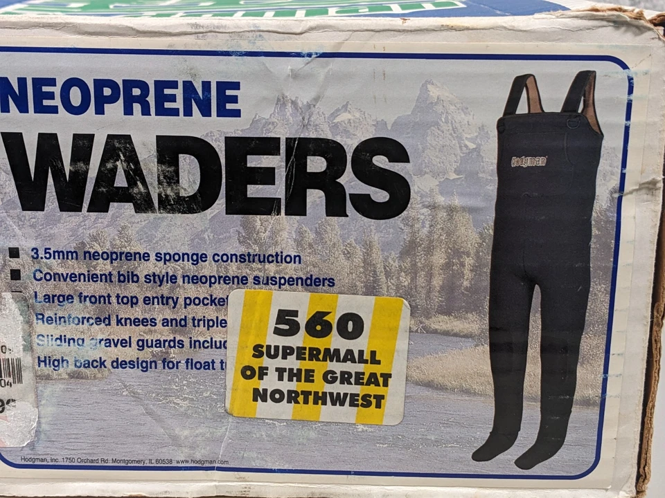 Hodgman Neoprene Cleat Bootfoot Fishing Wader Size M 1SP10 NOS - Image 2 of 4