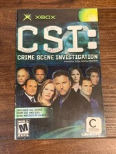 CSI Crime Scene Investigation C S I XBOX Instruction Manual Only