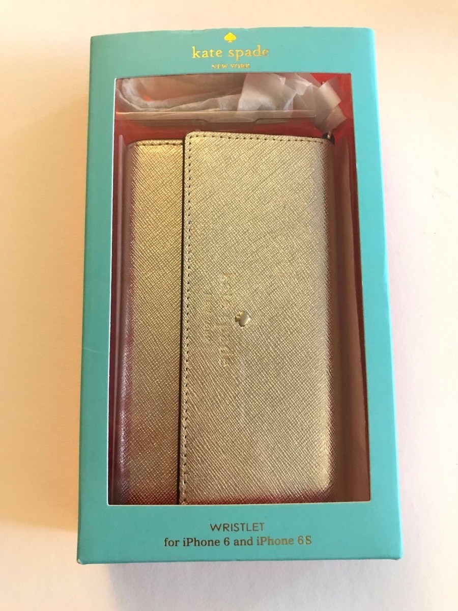 (即発) kate spade サフィアーノ iPhone 6 リストレット 三つ折 Kate Spade Cedar Street iPhone 6/6s Wristlet Leather Case