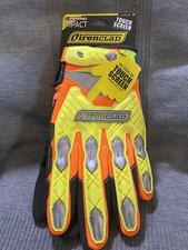 Ironclad Command Impact Work Gloves Resistant Touch Screen Size Large. NEW