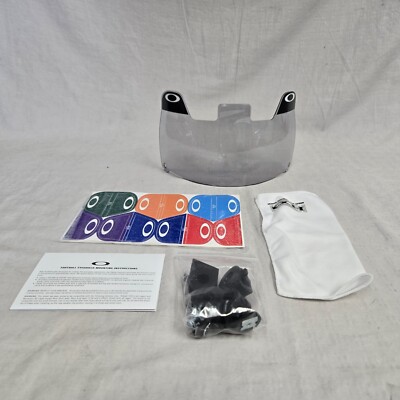 Oakley Football Shield Visor Single 60% Grey  *DISPLAY*