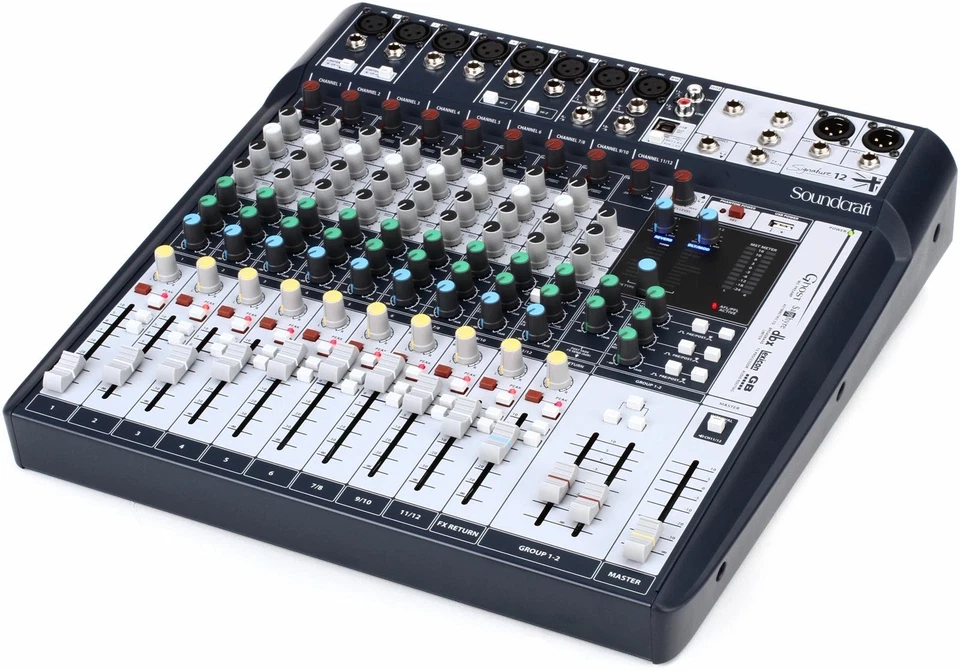 New Soundcraft Signature 12 USB Mixer Buy it Now! Make Offer! Auth Dealer! - Image 4 of 4