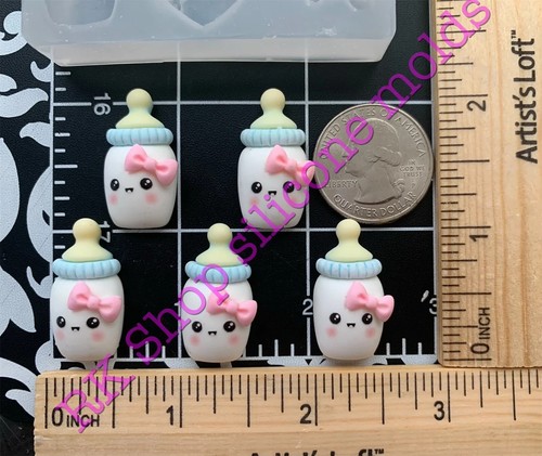 Baby bottle handmade silicone mold - Picture 2 of 7