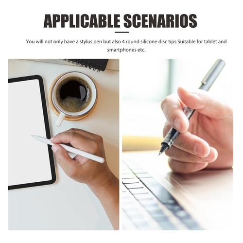 Capacitive Stylus Set Replacement Tips Stylist Pens Touch Screens - Zdjęcie 11 z 12