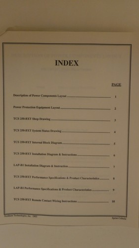 NORTHERN TECHNOLOGIES TRANSIENT VOLTAGE SURGE SUPPRESSOR TCS MODEL LAP B1 - Picture 9 of 9