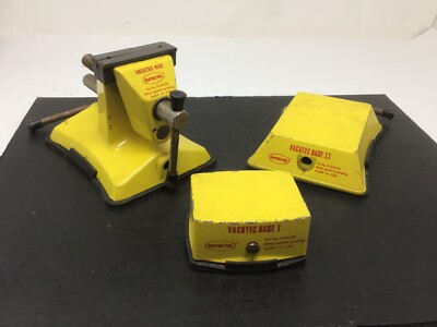 Eutectic Vacutec Vise W/ 2 Bases Vacuum Hobby Model Making RC Car Airplane