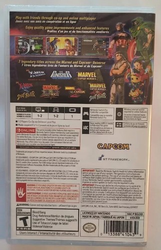 Marvel Ultimate Alliance 3: The Black Order & vs. Capcom Fighting Collection New - Picture 5 of 5
