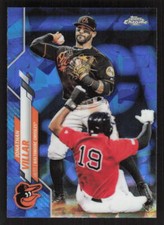 2020 Topps Chrome Sapphire Edition Jonathan Villar #8 Card