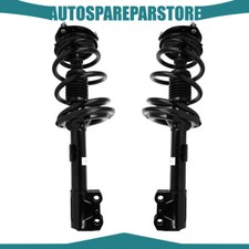 For 09-12 Toyota Venza 2.7L 3.5L Pair Front Complete Struts Coil Springs Mounts