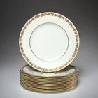 Wedgwood England Whitehall Dinner Plates 10.75" Set of 12