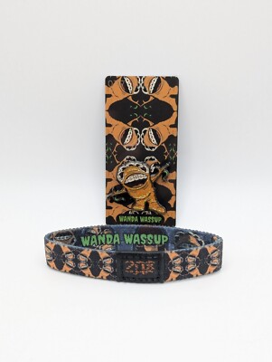 Zox Monster #317 Wanda Wassup ~ NEW ~ Medium ~ Wristband ~ Card & Pin