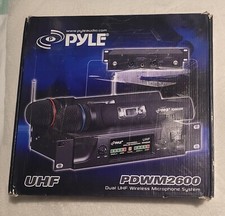 Pyle PDWM2600 Dual Channel Wireless Microphone System