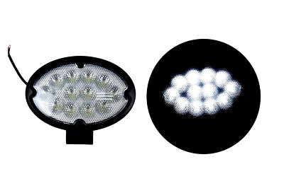 1x LED Arbeitsleuchte 36W Oval Flutlicht Für IVECO DAF MAN Scania Volvo 12V/24V