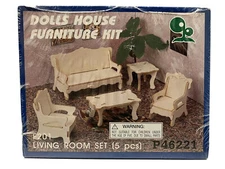 Harbor Freight Tools Wooden Model, Doll House Furniture Kit