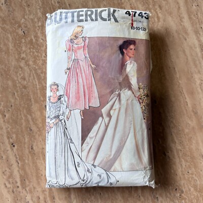 Butterick Vintage Sewing Pattern 4743 - Misses' Formal Dresses - Size 8-12 | eBay Australia Butterick Vintage Sewing Pattern 4743 - Misses' Formal Dresses - Size 8-12 | eBay Australia