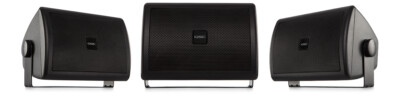 QSC AC-S4T-BK | 4,5 Zoll, 2-Wege, 130° konisch | SCHWARZ