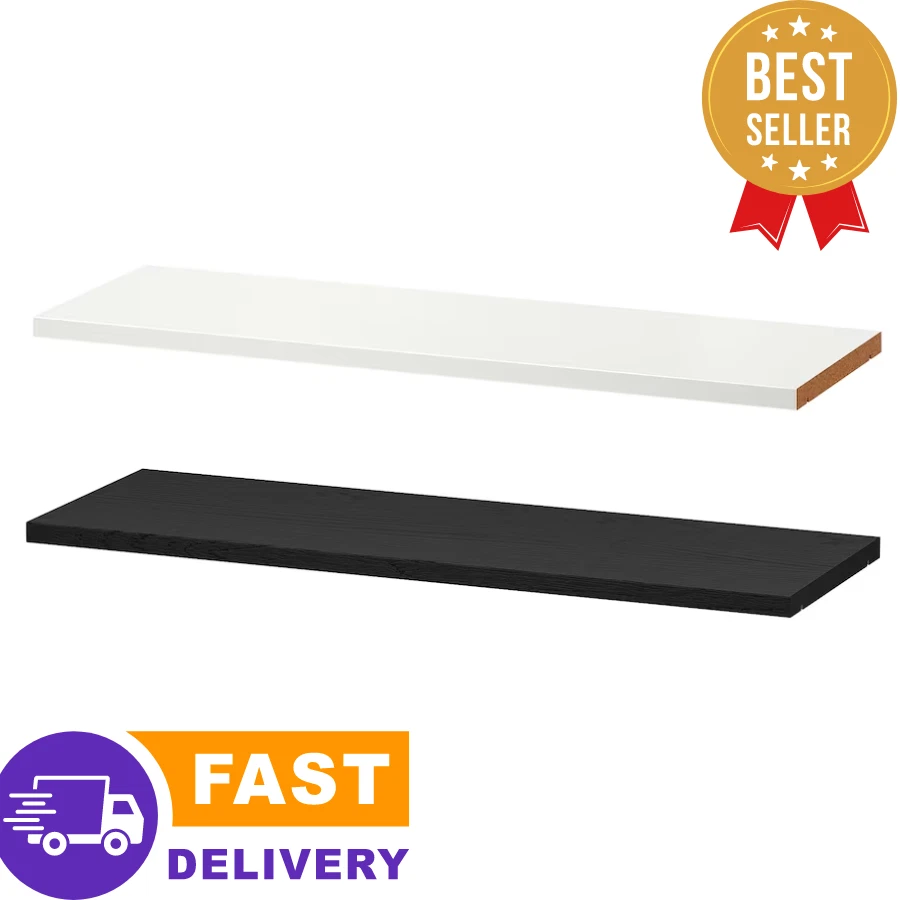 IKEA BILLY Shelf 76x26 cm Extra Shelfs for Shelving Unit Bookcase Storage