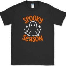 Spooky Season T-Shirt Funny Humor Halloween Costume Ghost Tee