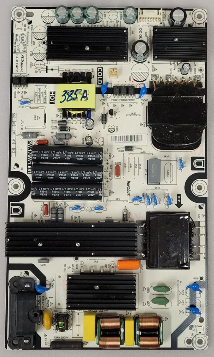 VIZIO TV V655-g9 Power Supply Board 6m04b0000w000 Pw.176w1.681 for