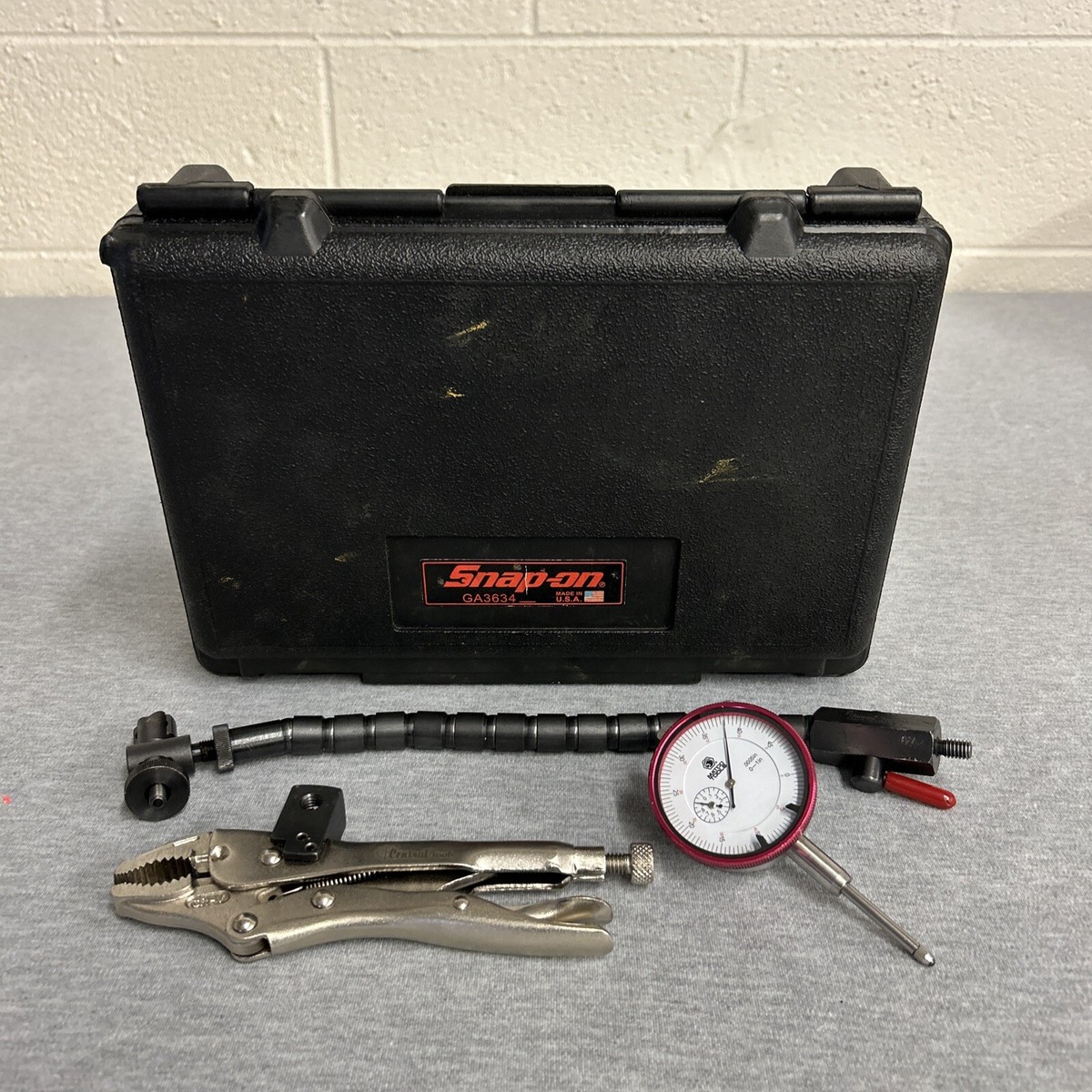 Snap-on ブレーキキャリパー 時計 Snap On Tools GA3634 Rotor Runout And Ball Joint Gage | eBay