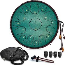Steel Tongue Drum 15 Note 14 Pollici D-Key Panda Balmy Drum Strumento a Percussioni